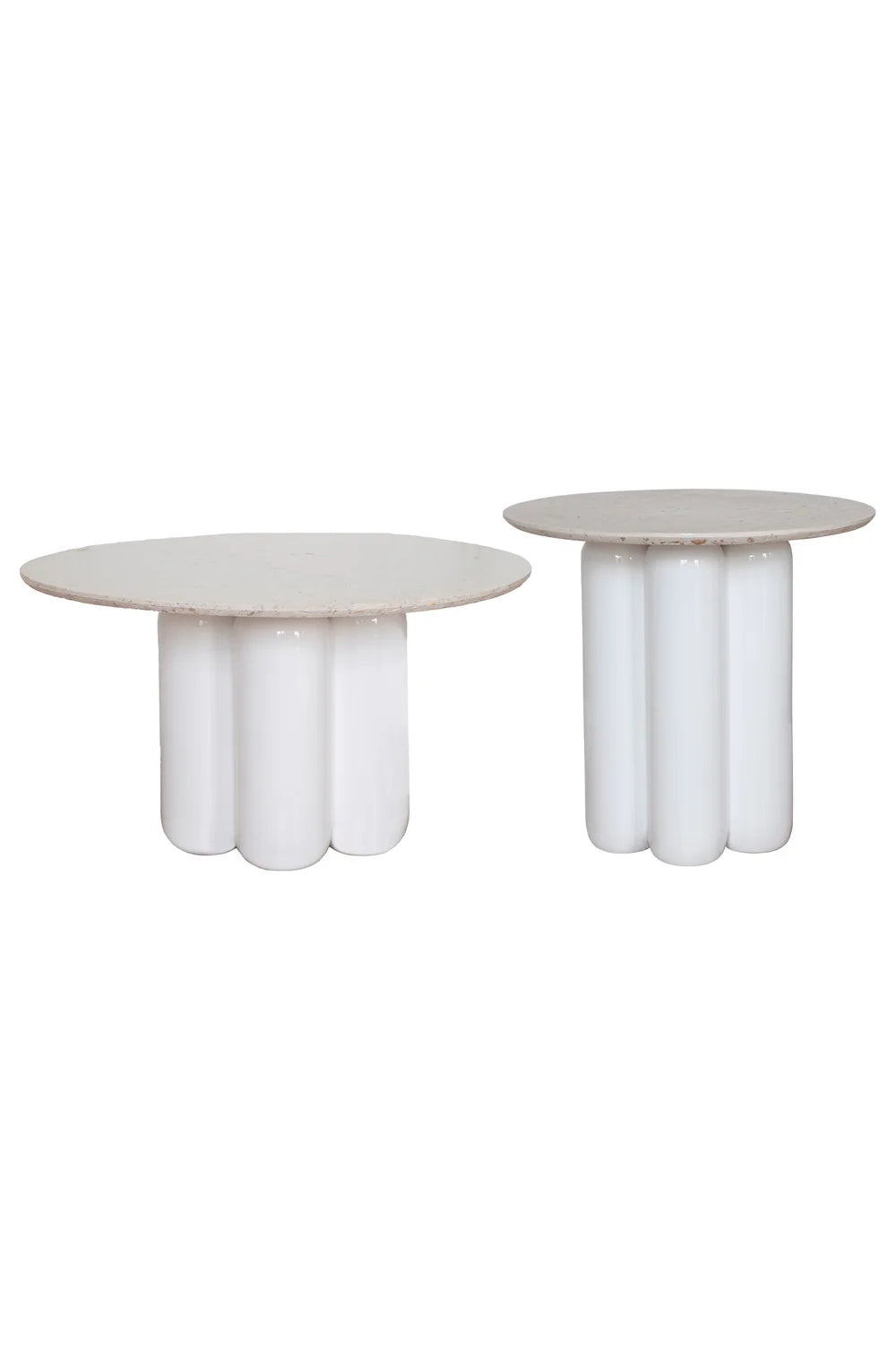 SET DI TAVOLINI IN CERAMICA